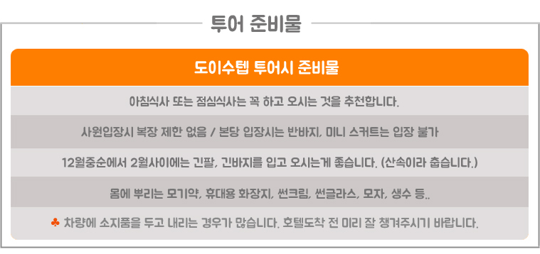 도이수텝, 도이푸이, 몽빌리지, 몽빌리지 박물관, 몽족마을, 몽족